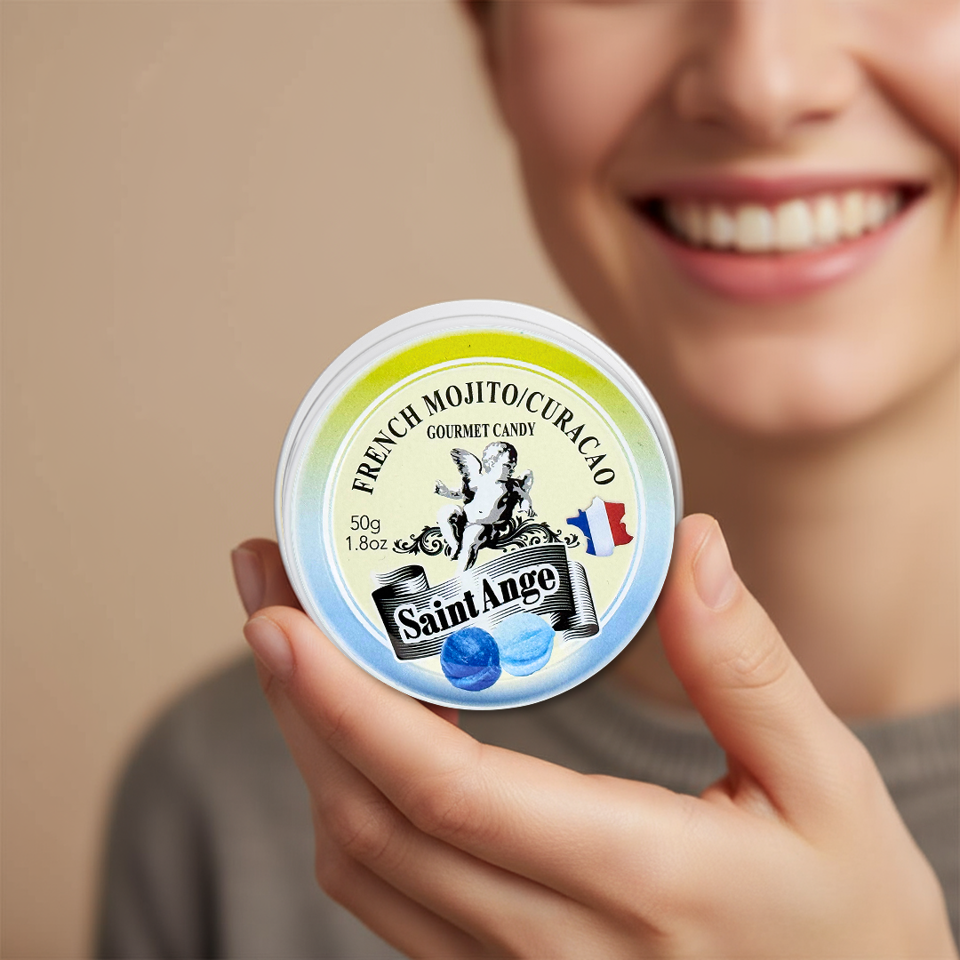 Bonbon-France - Wholesale Hard Candy - Saint-Ange Curacao Mojito Cocktail3