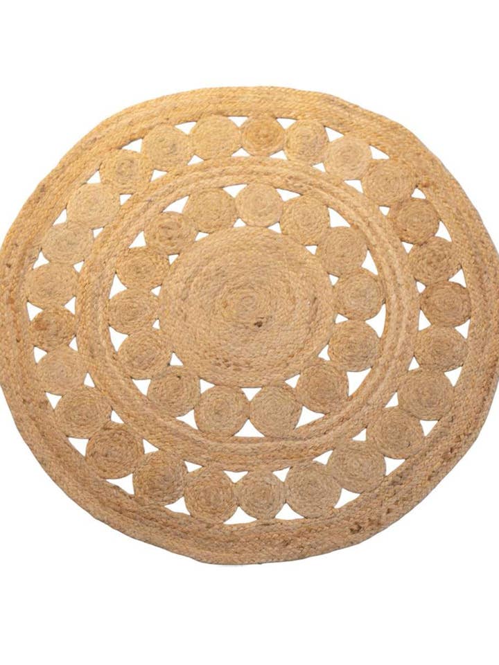 KD3762432_00 - RUNDA MATTA I NATURLIG JUTE, 180 CM I DIAMETER för wholesale av Kbas