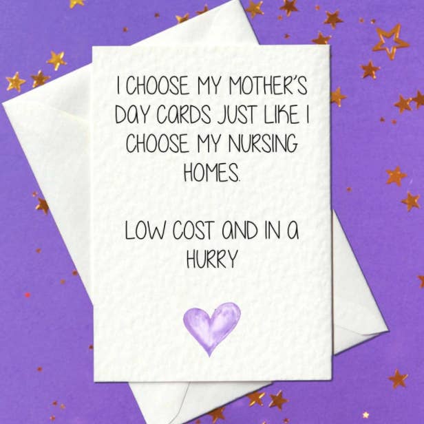 Cartão engraçado do dia das mães (A6) por atacado de Prickly Cards