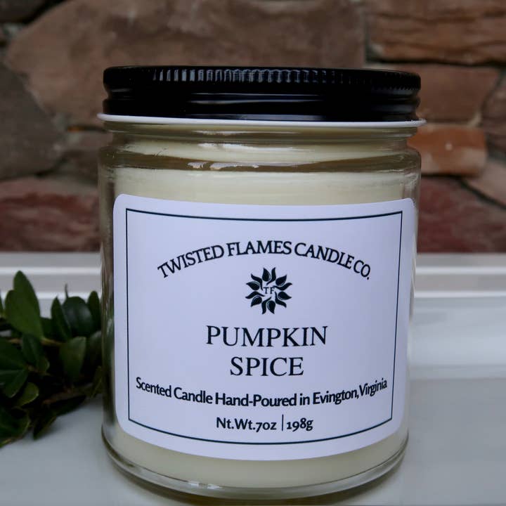 Twisted Flames Candle Co. LLC. - Wholesale Jar/Filled Candle - Pumpkin Spice
