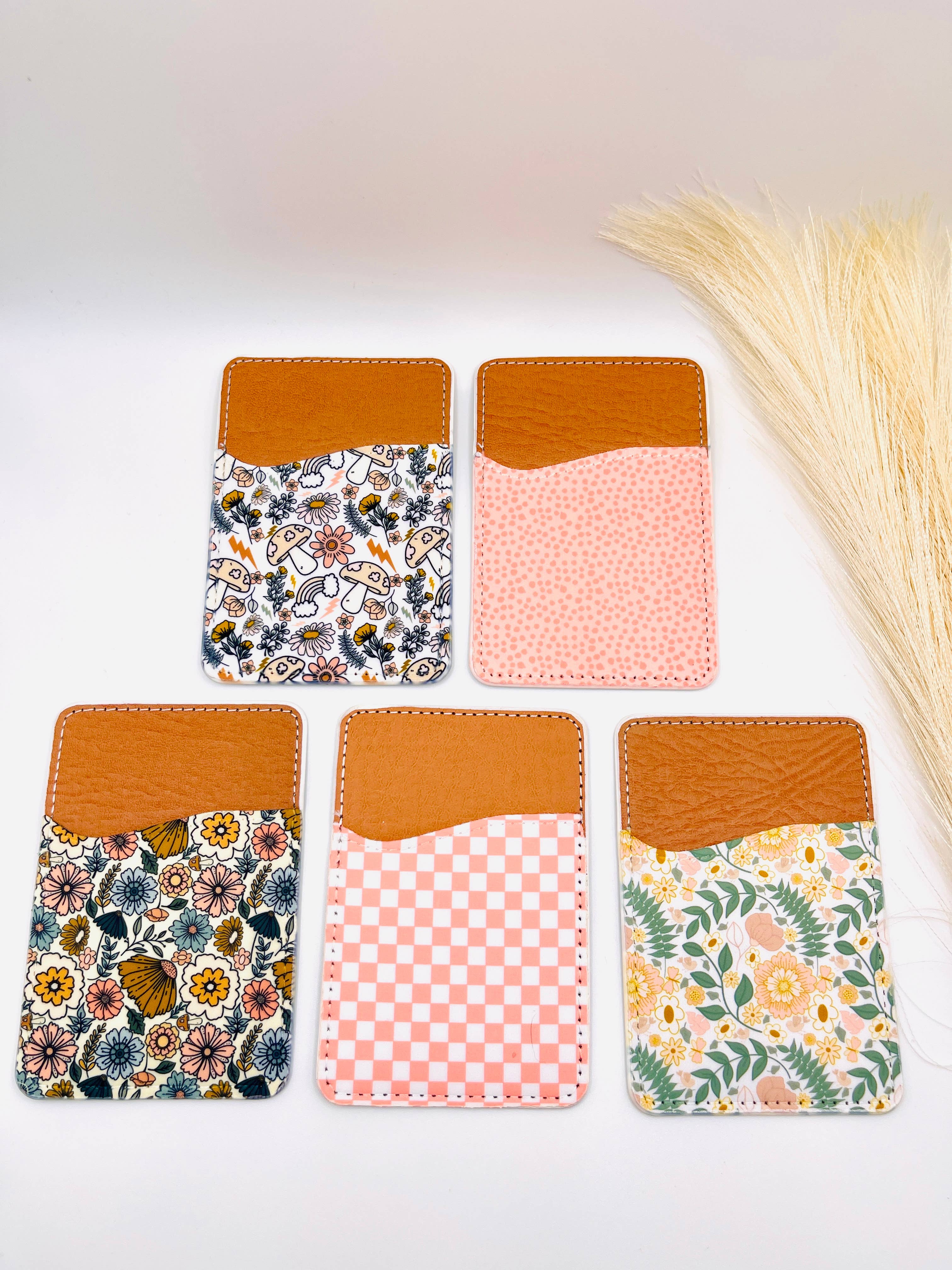 MarissaDDesigns - Wholesale Card Holder - Women's - Phone Wallet Card Holder | Trendy Patterns | Floral4