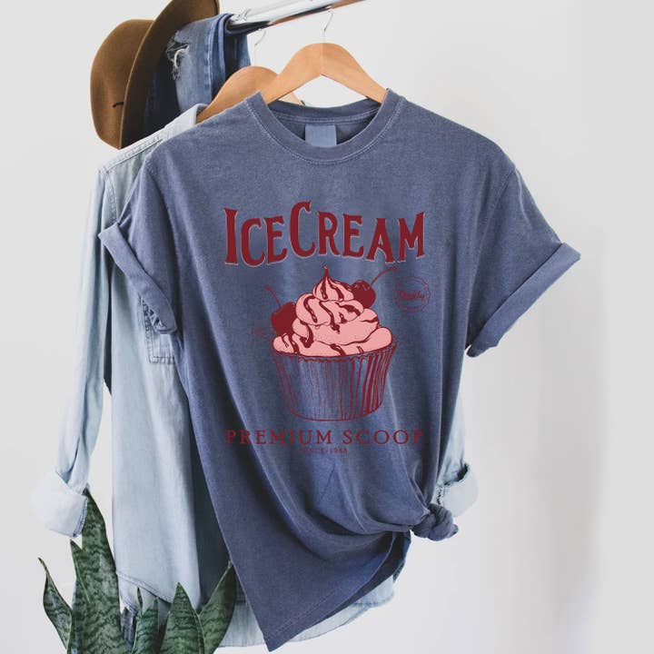 Comfort color t-shirt - Ice Cream for wholesale by STARCHIS