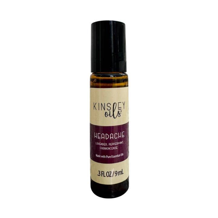 Headache Roller Ball .34 fl oz for wholesale by Absolutely Natural Skincare