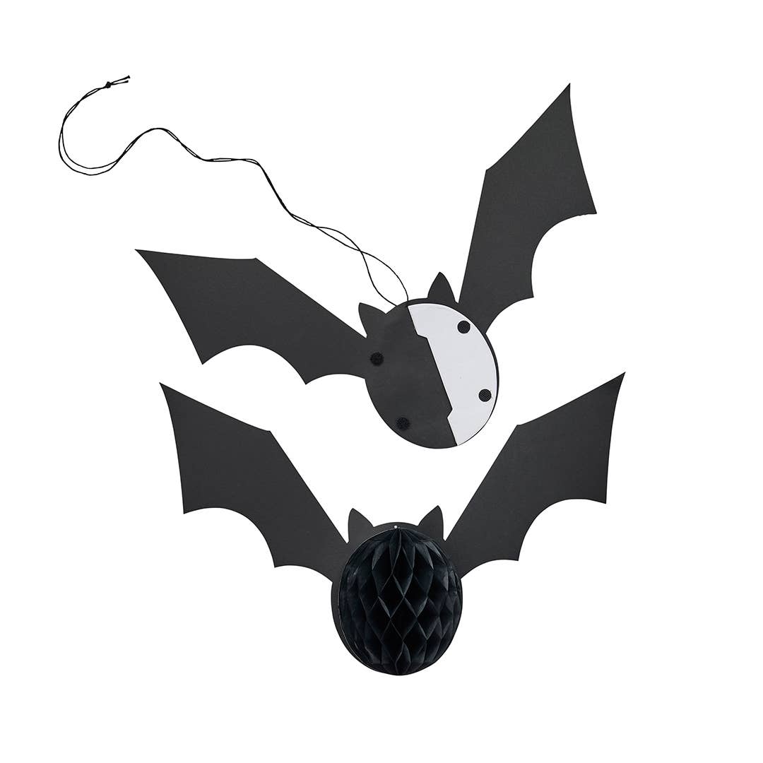 Hootyballoo by Club Green - Wholesale Decorative Tabletop Object - Bat Honeycombs - Pack of 31