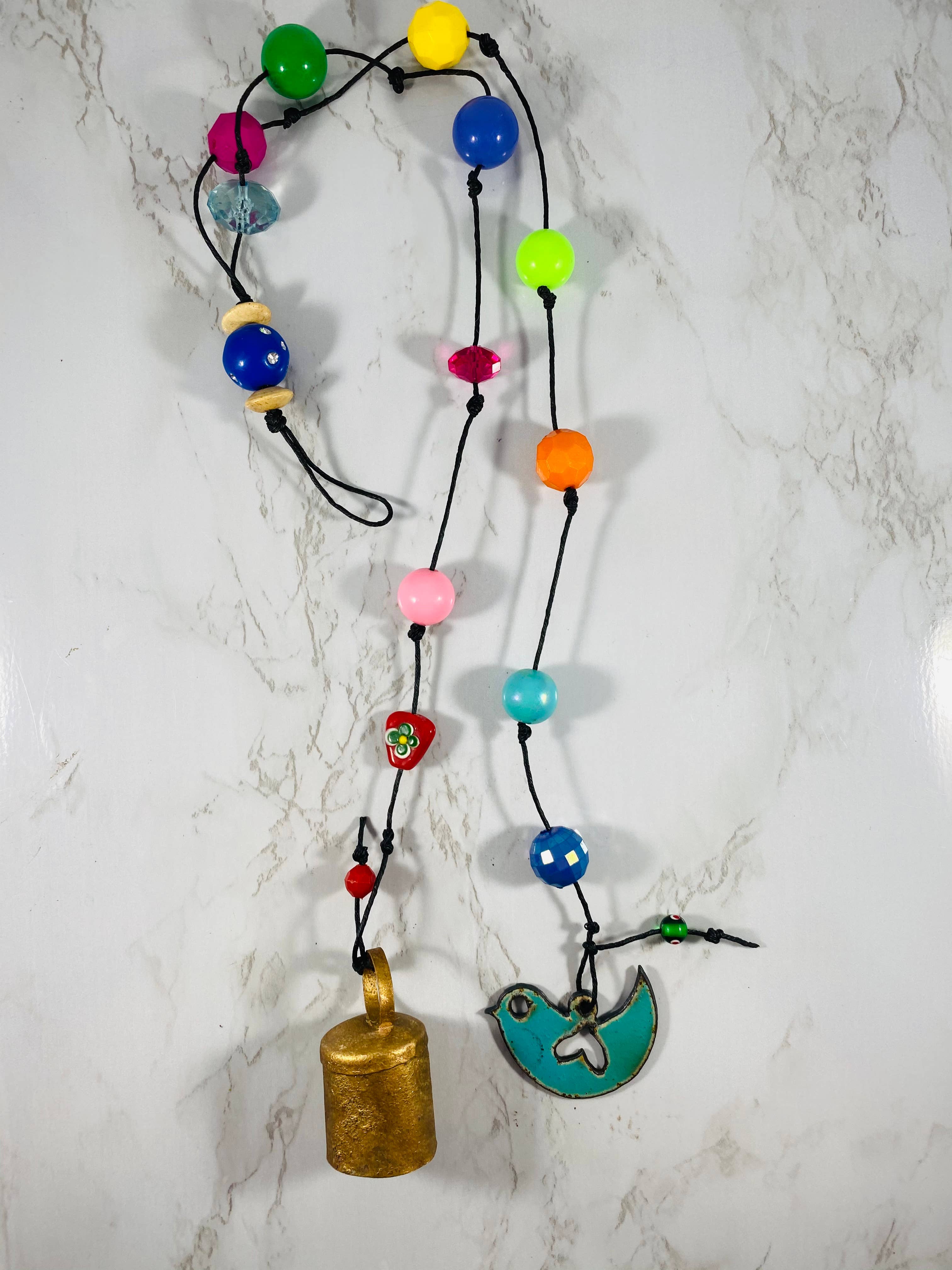 Iron Jewel - Vente Carillons - Carillon à vent pour décoration de jardin, vacances, pelouse, éco1