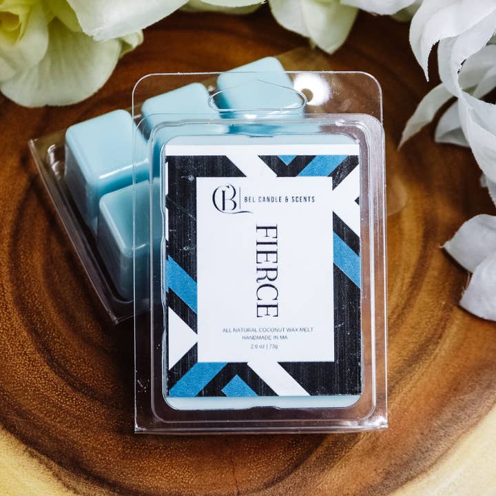 Fierce Scented Coconut Wax Melt for wholesale by Bel Candle & Scents