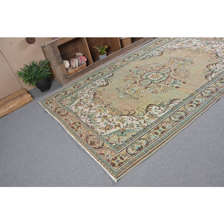 The Loom Wholesale - Wholesale Stair Runner - Handmade Green Wool Rug with Classic Traditional Design5