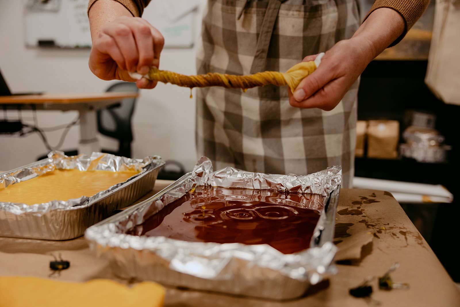 Sister Bees LLC - Wholesale Novelty Candle - 100% Pure Beeswax Mini Skep Votive Candle3