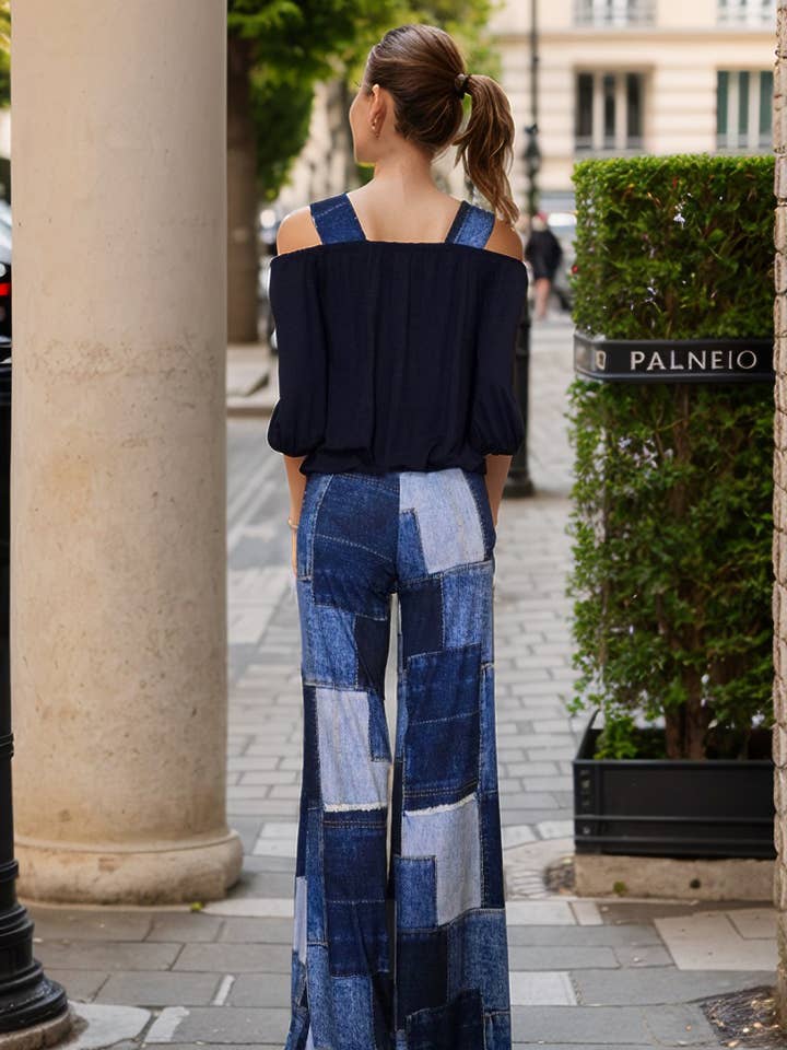 PATCH DENIM ANOUK PANTS (PATCH DENIM)- VP3202 for wholesale on Faire5