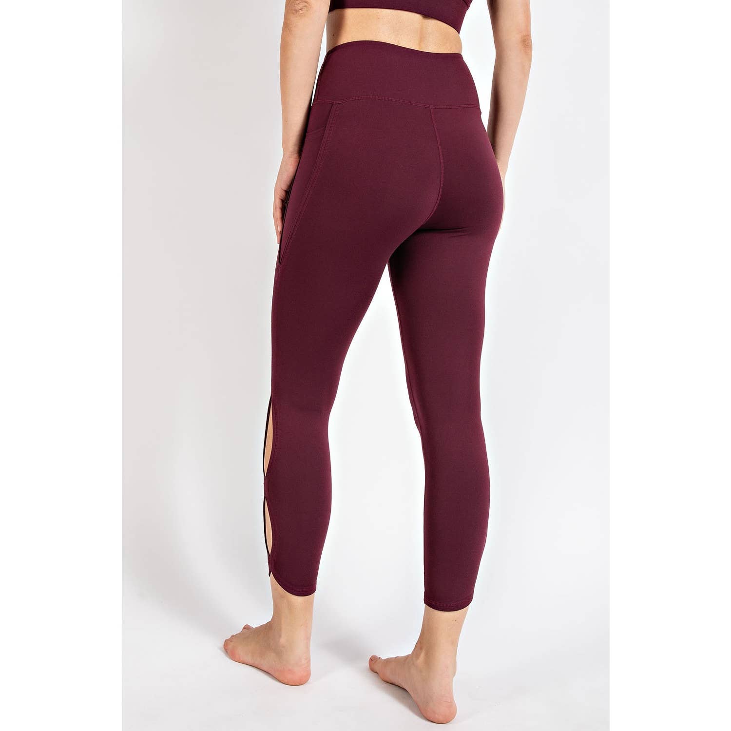 Rae Mode - Wholesale Athletic/Lounge Leggings - Women's - BUTTER HIGH RISE CROPPED YOGA LEGGINGS30