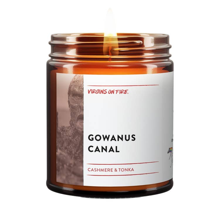 GOWANUS CANAL (Cashmere) 🚣🏼♂️ - Brooklyn - Scented Candle for wholesale by Virgins On Fire Candle Co.