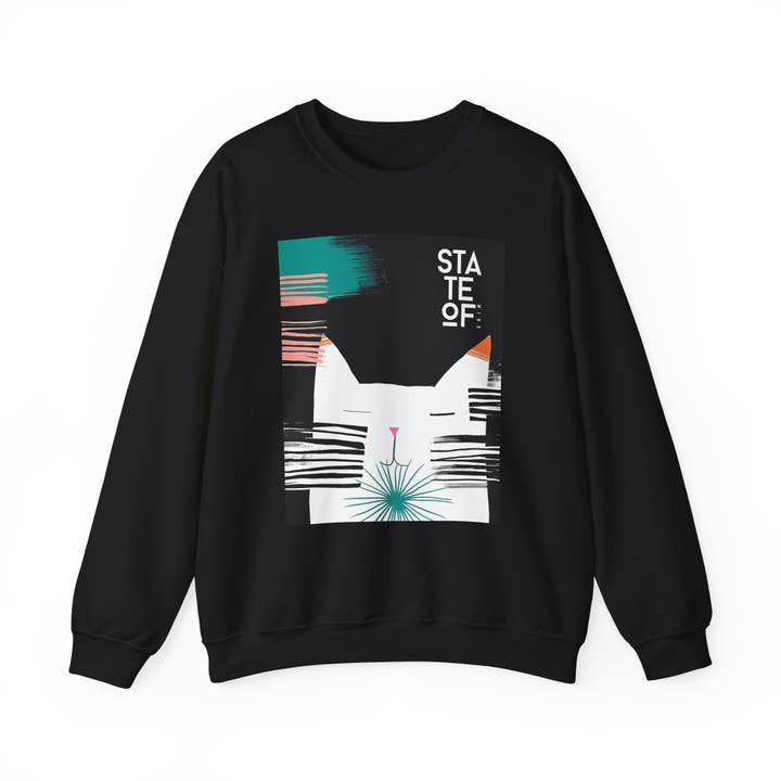 State of Mind Brand – wholesale Sweatshirt med tryck - Dam – Chandail Coton Ouate - Ti Minou