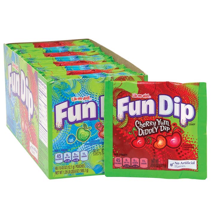 Fun Dip Single 0.43oz - 48ct for wholesale by I Got Your Candy