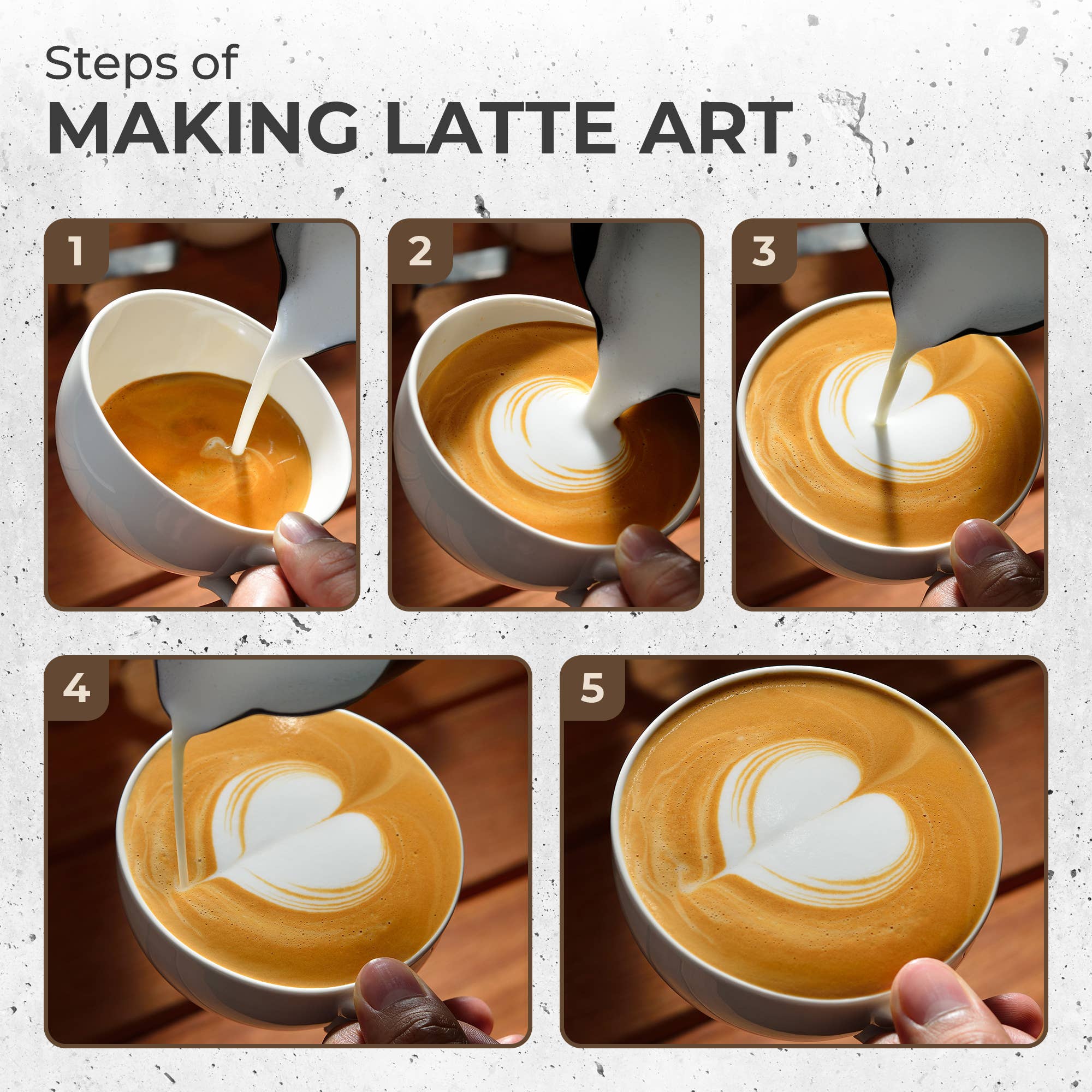 Kaffe – Großhandel Krug – Kaffe Milchschaumkrug aus Edelstahl, 20 Unzen5