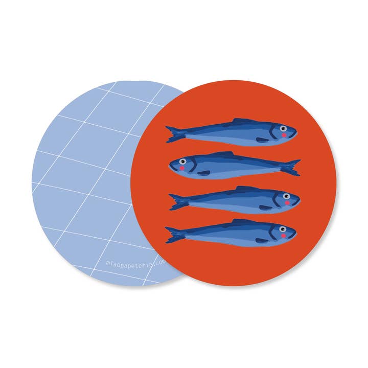 Fish | Coaster for wholesale by MIAO Papeterie