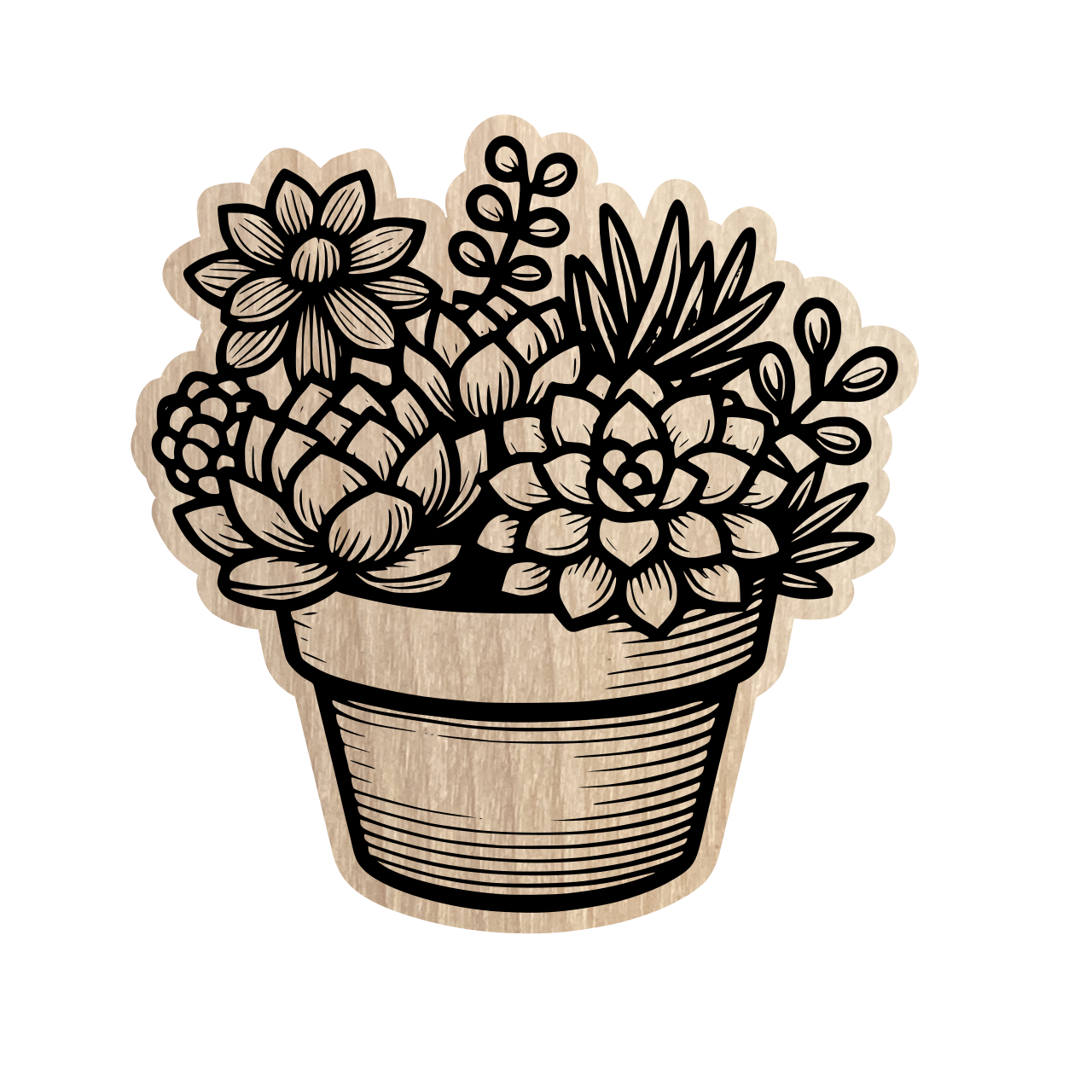 Zootility - Venta al por mayor Pegatina - Pegatina ecológica - Plantas4