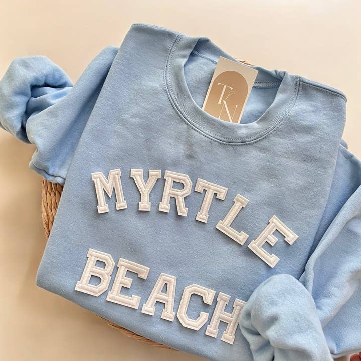 Threads And Needles, INC. - Wholesale Sweatshirt - Unisex - Myrtle Beach South Carolina Crewneck Sweatshirt 4