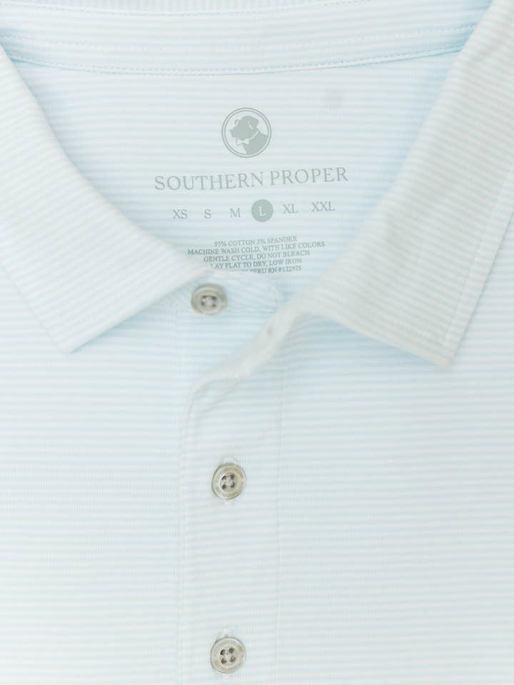 Southern Proper - Wholesale Polo - Men's - Tensaw Stripe Polo9