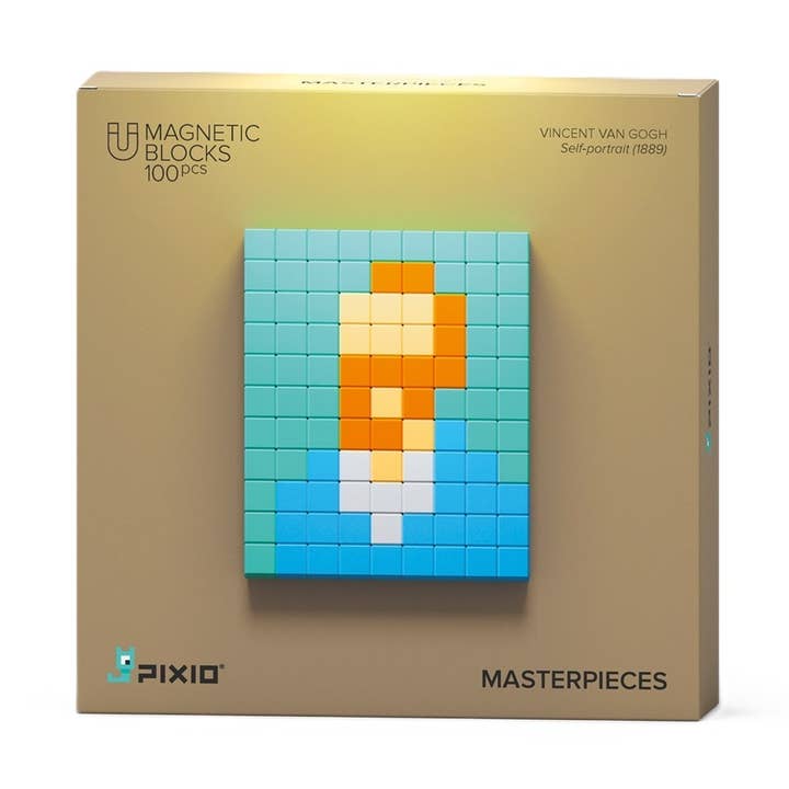 Masterpieces Vincent Van Gogh - 100pc Magnetic Set for wholesale by PIXIO