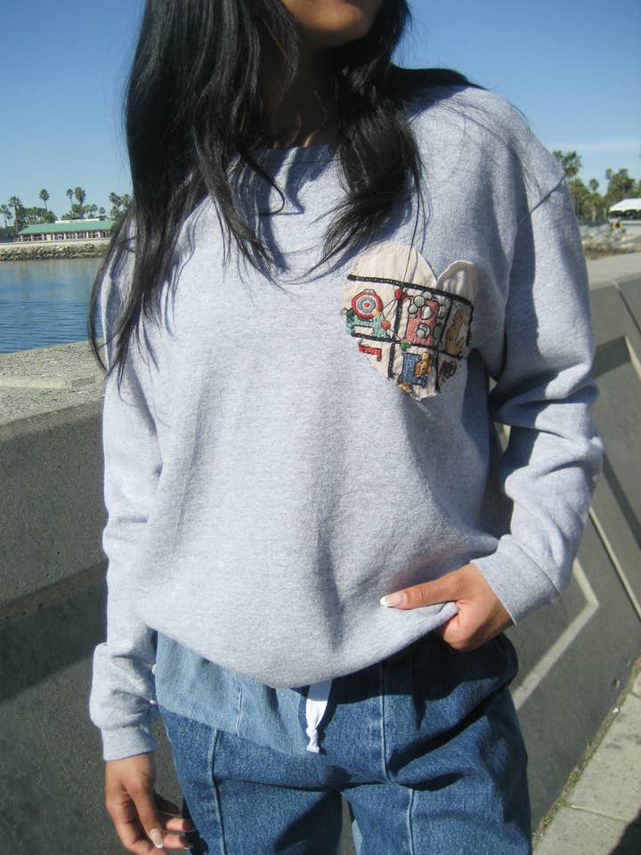 Over the Heart Sweatshirt Bundle for wholesale by American Recycled Clothing