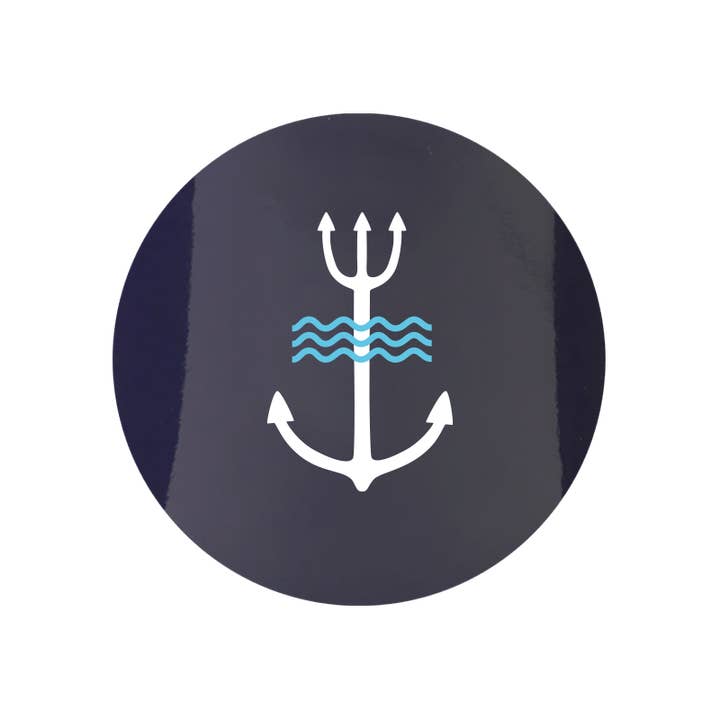 ONELOVE - Wholesale Coffee Mug - Poseidon enamel mug navy1