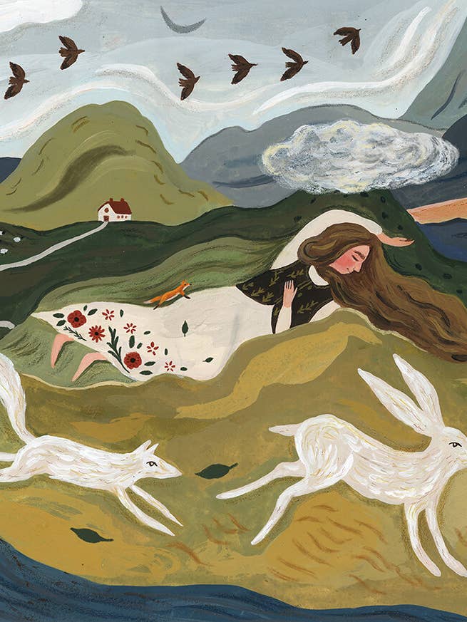 19,5 x 27 cm Jeg Er Jorden Print for engroshandel hos tijanadraws