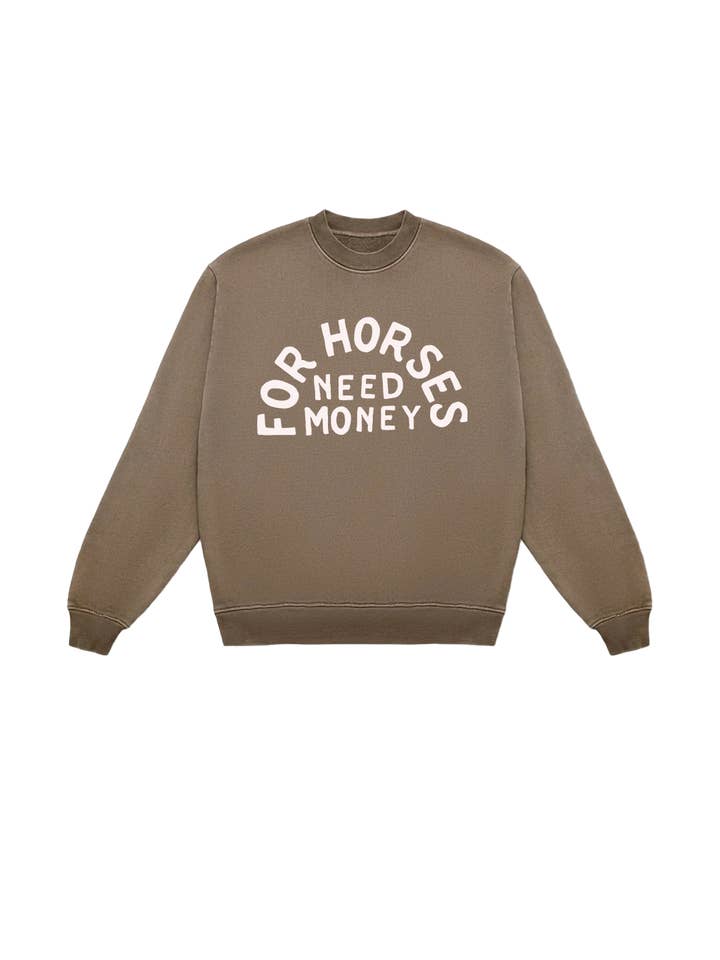 Pointer And Pine - Wholesale Graphic Sweatshirt - Unisex - FOR HORSES CREWNECK0