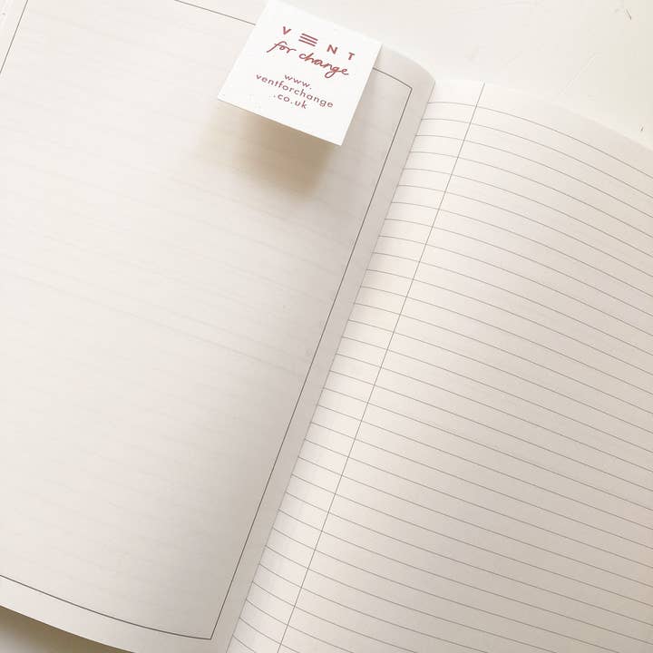VENT for Change - Wholesale Notebook - Notebook A5 Recycled - Sucseed Kiwi
