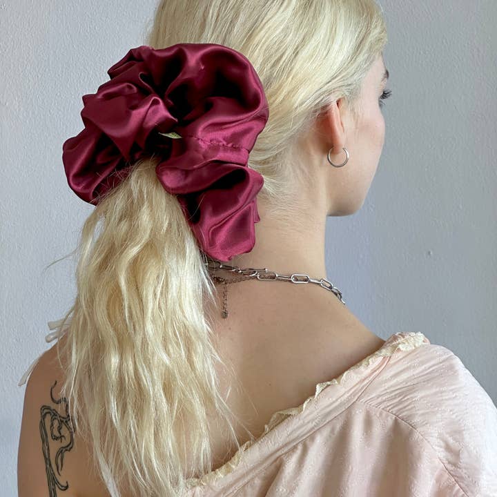 Room Shop – wholesale Scrunchie - Women’s – Giant Satin Scrunchie11