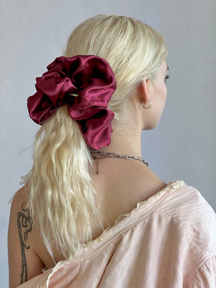 Giant Satin Scrunchie for wholesale by Room Shop