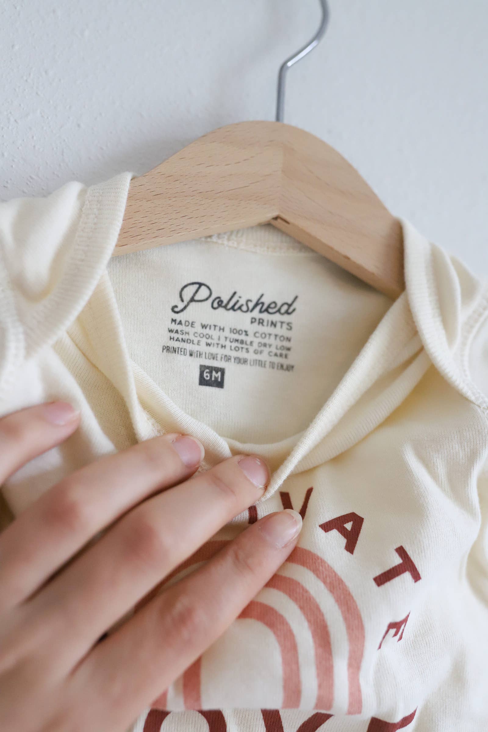 Polished Prints - Vendita all'ingrosso Tutina (senza piedini) - Neonati - Cultivate Love - Body per neonati, tutina per neonati2