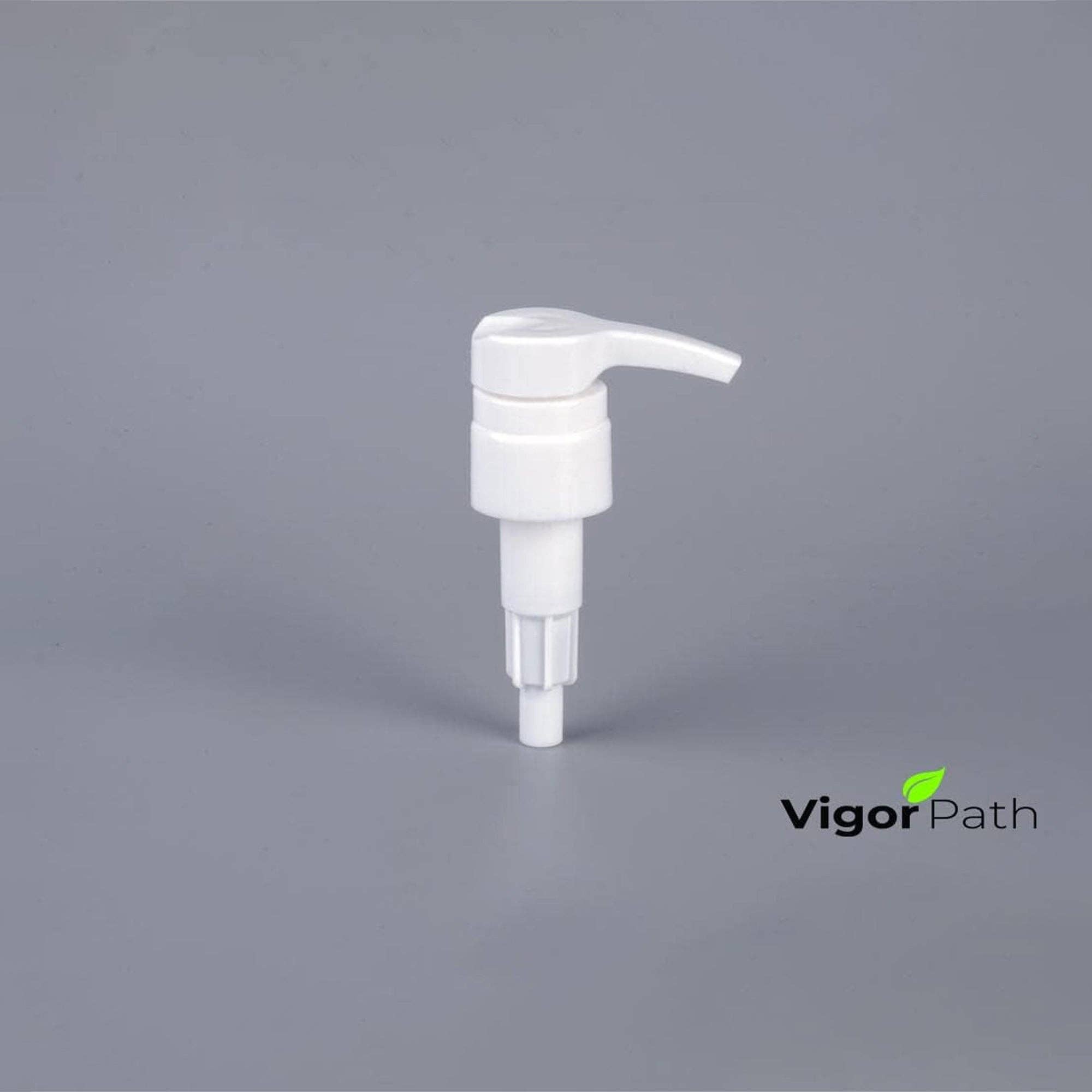 Vigor Path - Vente Distributeurs de savon - Pompe distributrice universelle de shampoing/après-shampoing pour bouteille, lot de 2 (blanche)6