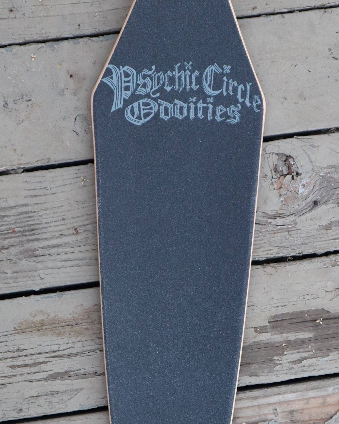 Psychic circle oddities – Engroshandel Skateboard – Crypt keeper skate board deck - nummereret og underskrevet! gotisk1
