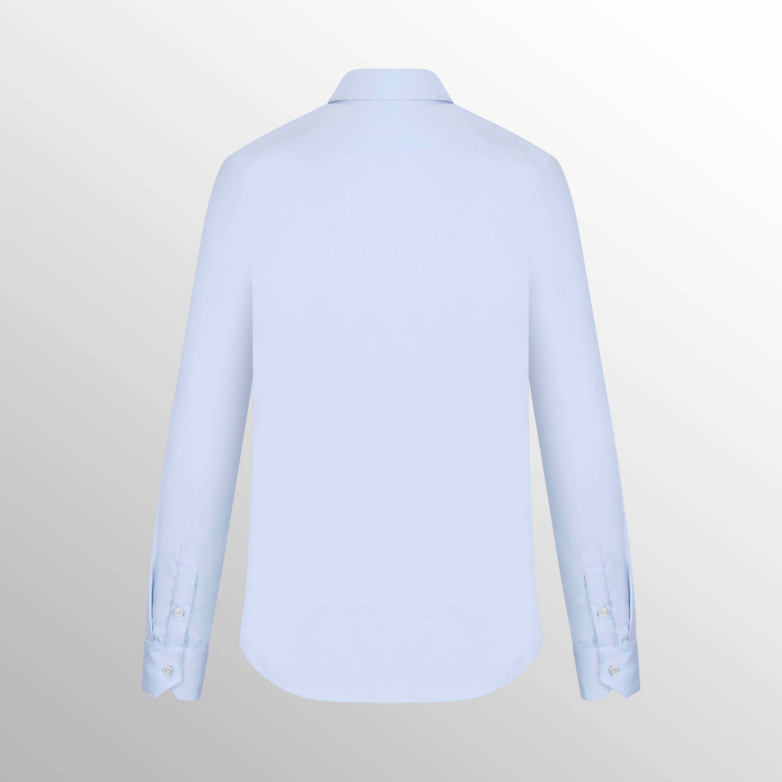 Philip Blank - Wholesale Button Down Shirt - Men's - Blå bomullsskjorta1