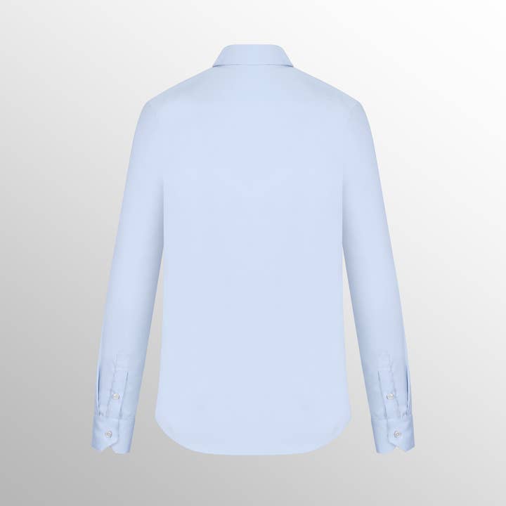 Philip Blank - Wholesale Button Down Shirt - Men's - Blå bomullsskjorta1