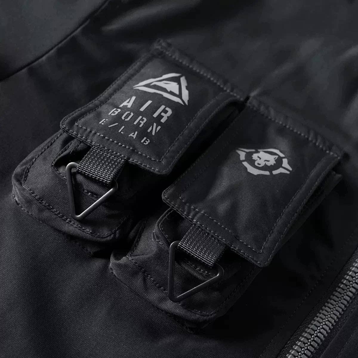 BLACK TACTICAL JACKET for wholesale on Faire4