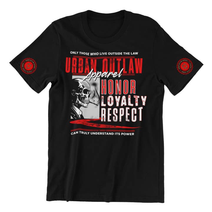 Camiseta Outside the Law para venta al por mayor de Urban Outlaw Apparel