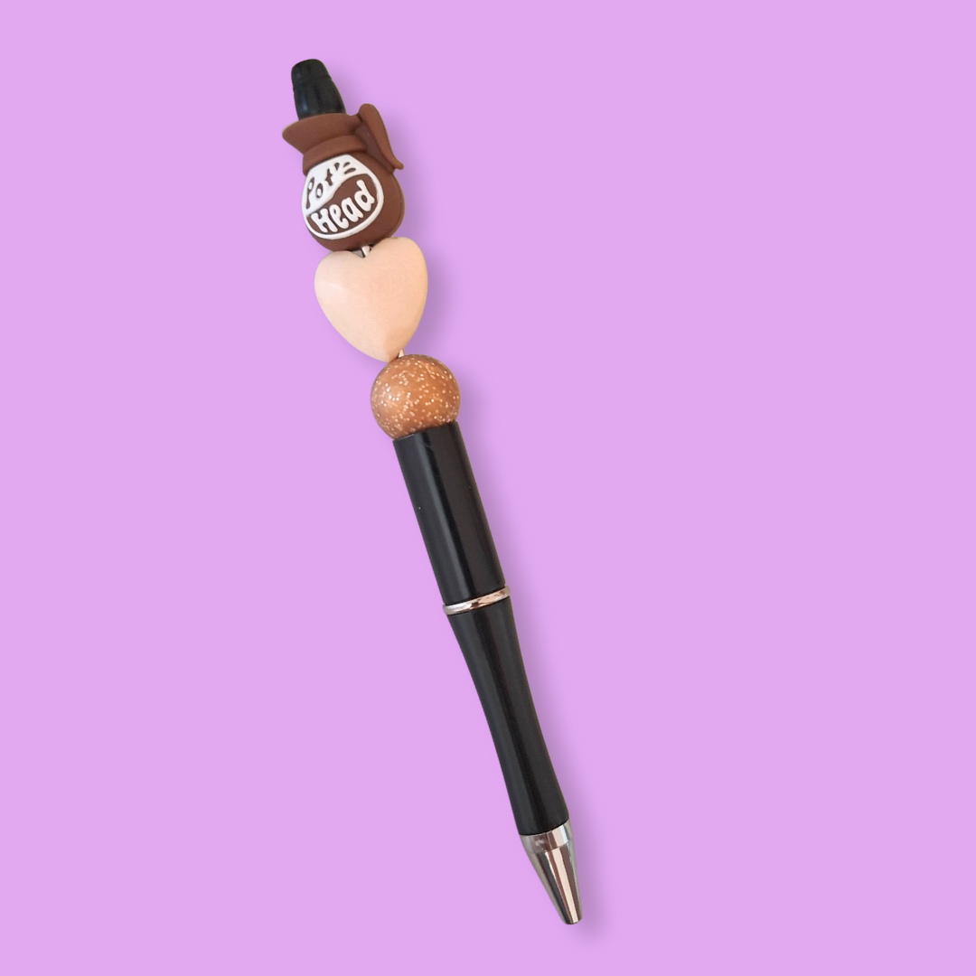 Menoj - Wholesale Pen - Pearl pen - Coffee4