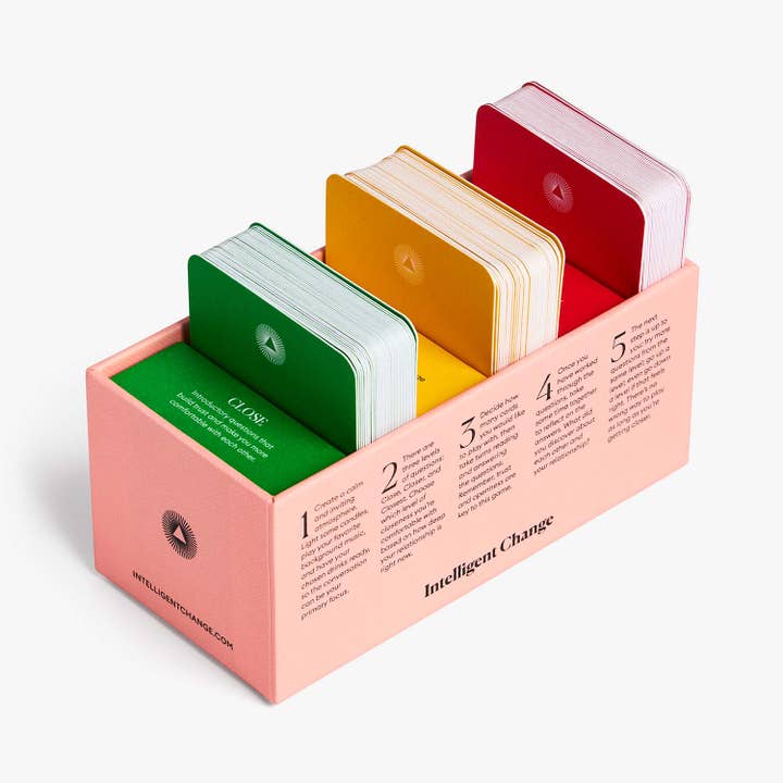 Intelligent Change - Wholesale Card Game - Get Closer Couples Edition - Relationship Question Card Game