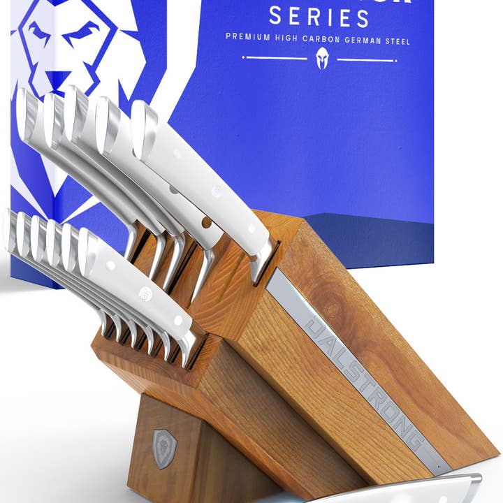 Dalstrong - Wholesale Knife Set - 12-Piece Block Set | Black | Gladiator Series | Dalstrong ©9