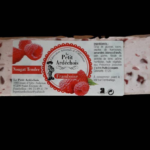 laboutiquedessaucissons - Wholesale Nougat - Soft raspberry nougat2