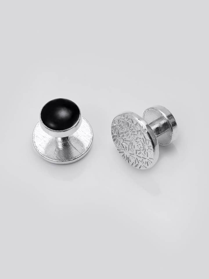 Shirt Cufflinks - Black for wholesale by Nickson Shirts