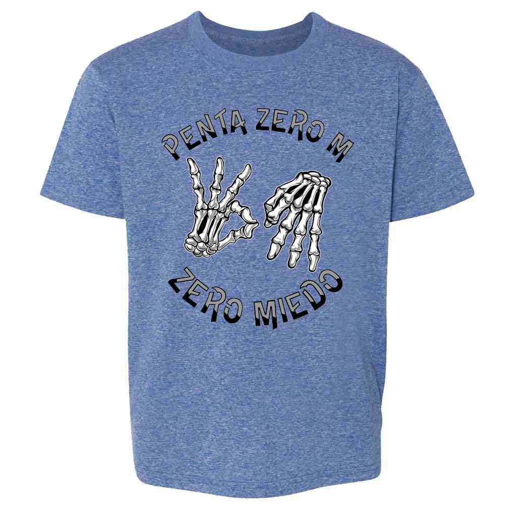 Pop Threads - Vendita all'ingrosso Maglietta serigrafata - Bambini - Penta Zero M Zero Miedo Luchador Lucha Libre Bambini2