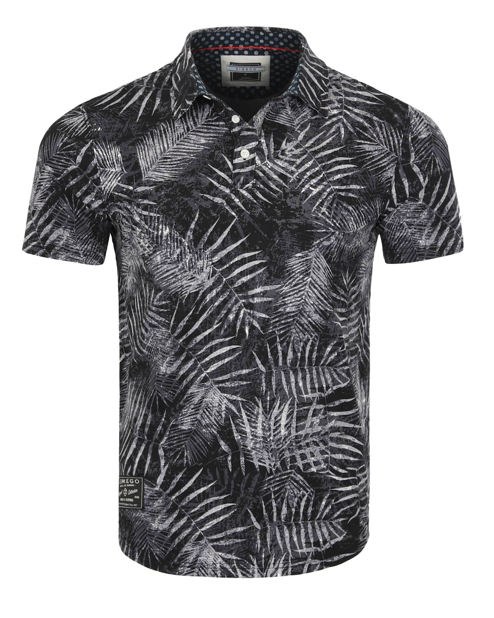 ZIMEGO - Wholesale Polo - Men's - Men's Short Sleeve Polo Neck Stretch Casual Golf Work Shirt1