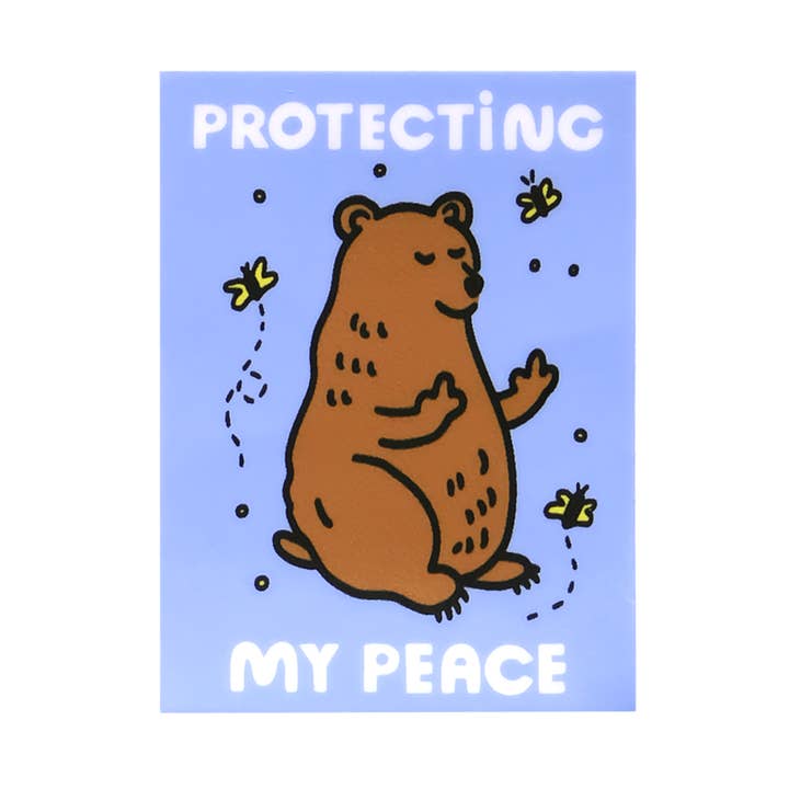 Autocolante Protegendo a Minha Paz por atacado de Ink Paper Crafts