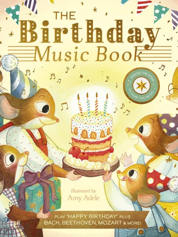 The Birthday Music Book for wholesale by Abrams