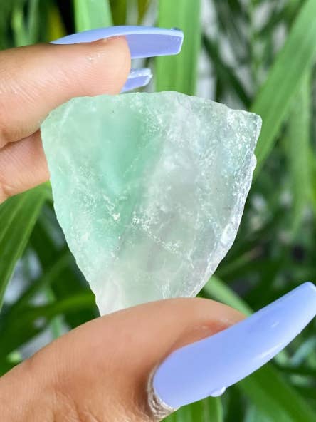 Rough Fluorite (LB) for wholesale by Peach and Pixie