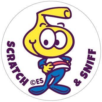 EverythingSmells, LLC - Wholesale Sticker - Saturday Morning Cartoons EverythingSmells Scratch & Sniff Stickers3