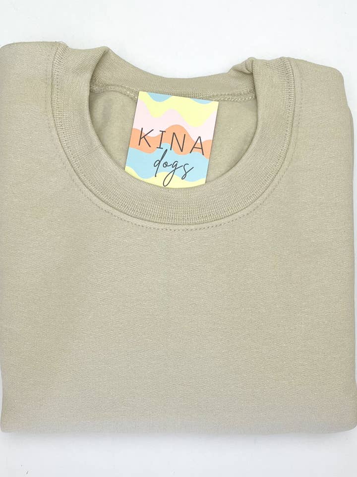 PUPFLIX, SNACKS AND MY DOG - SWEATSHIRT for wholesale by Kina Dogs