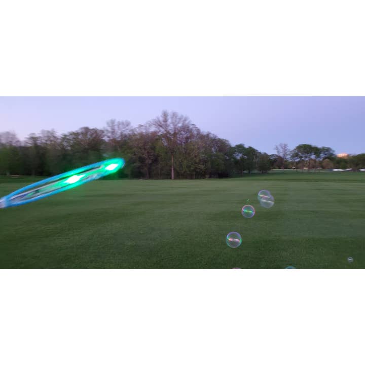 Wishbone Products - Wholesale Bubble Wand - Kids - LED 3 Color Light Up Motion Bubble Wand 5oz solution3